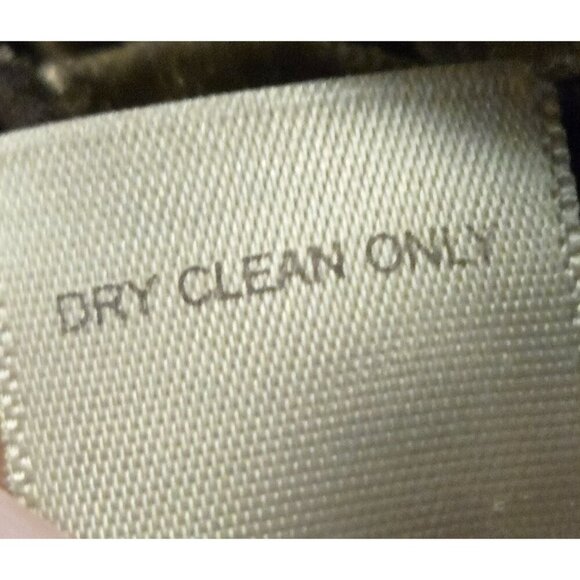 J. Jill Womens Green Velvet Maxi Skirt S Silk Blend Ruffle Whimsigoth Gypsy Whim - Picture 7 of 10